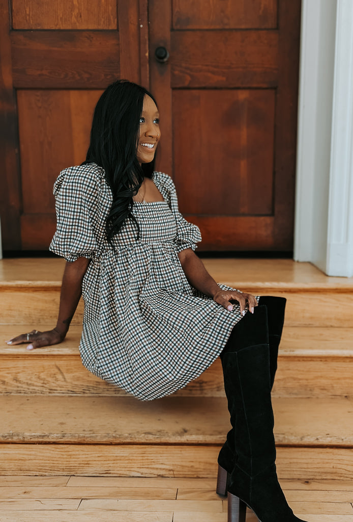 Gretchen Gingham Dress