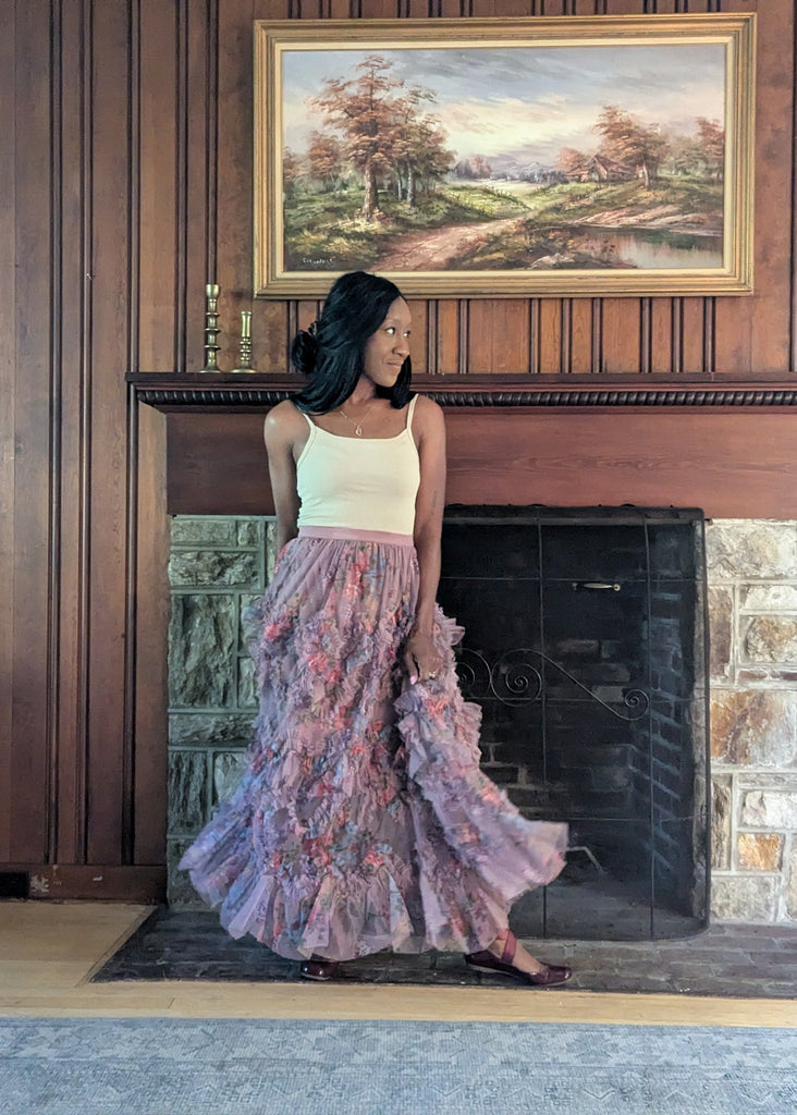 Flora Midi Skirt