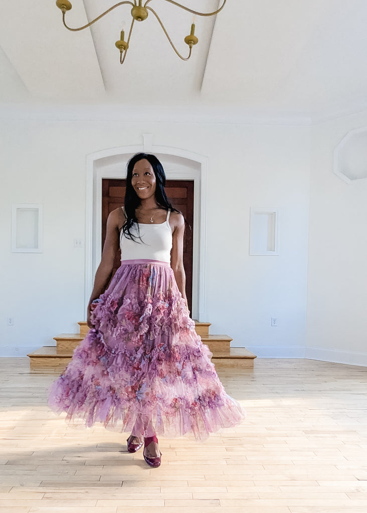 Flora Midi Skirt