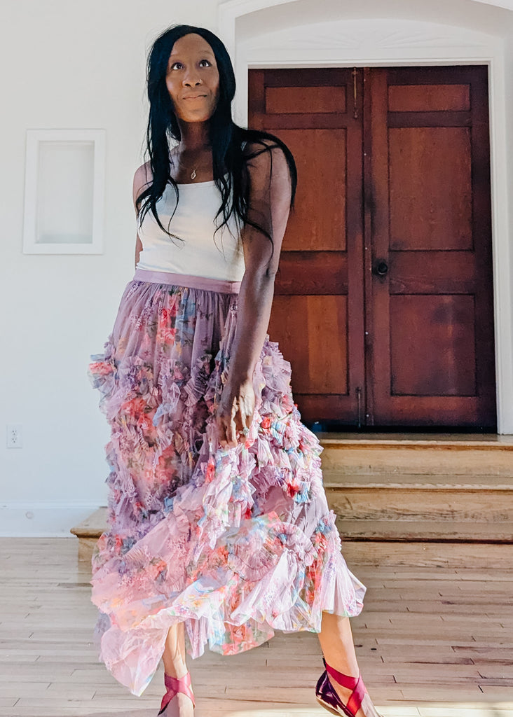 Flora Midi Skirt