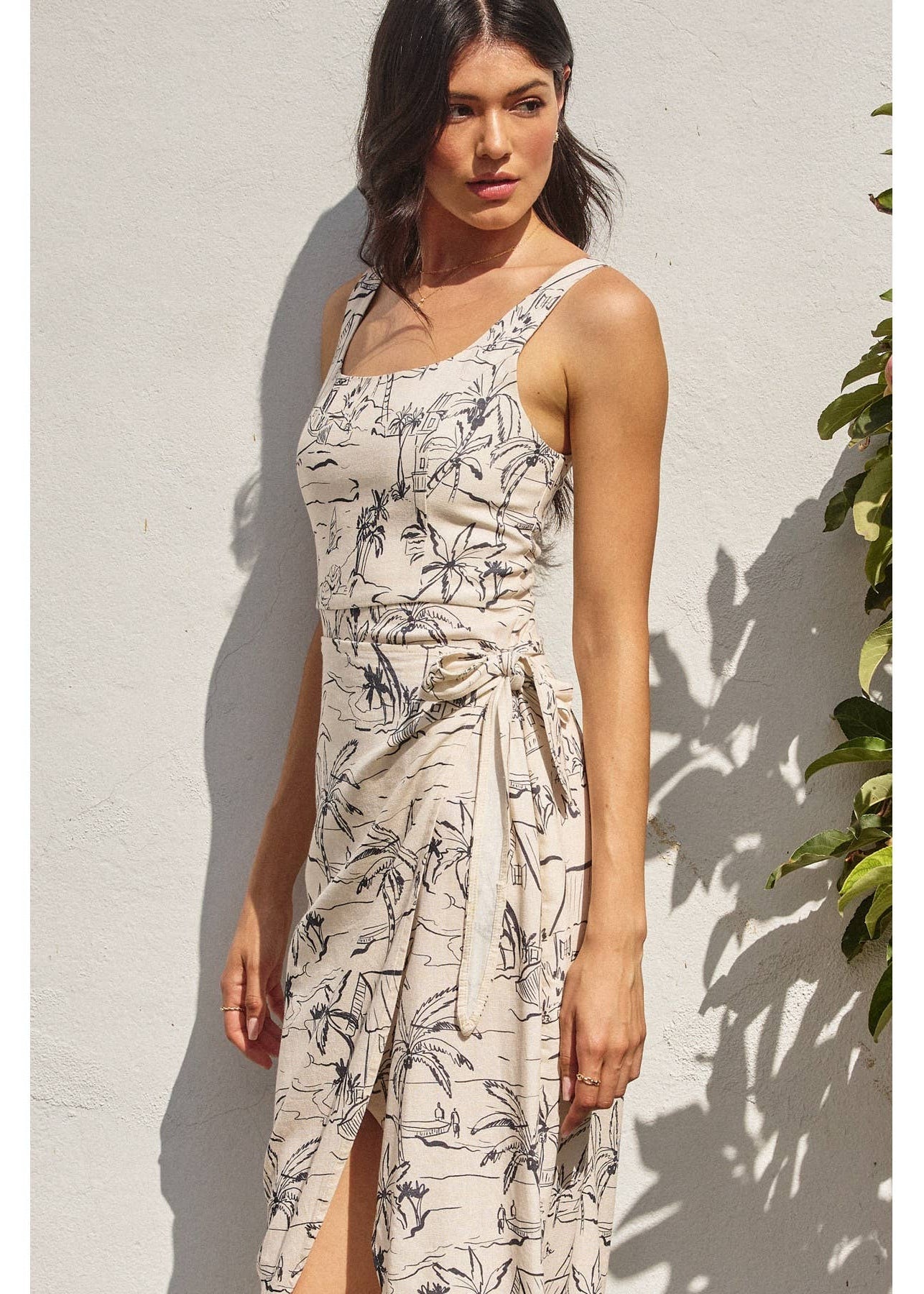take me away midi dress Sail Away With Me Midi Wrap Dress