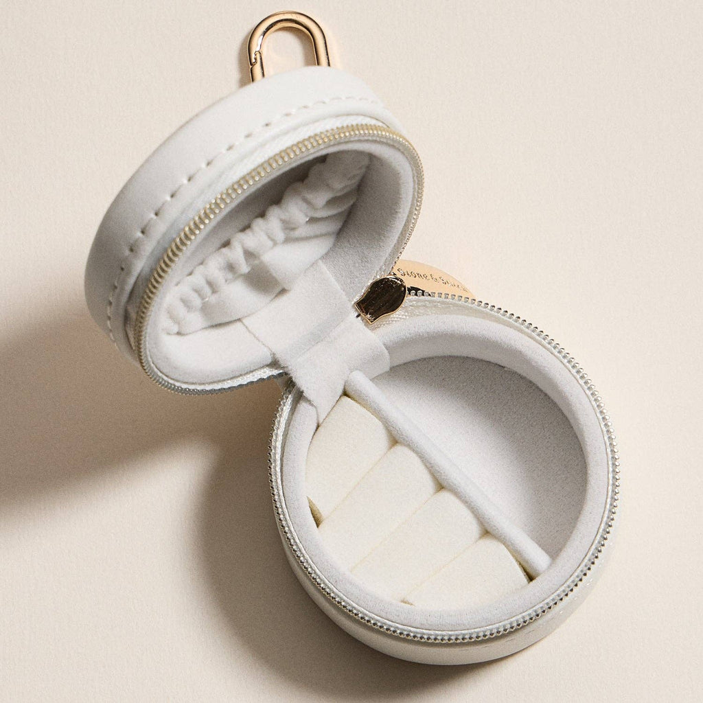 Mini Floral Jewelry Travel Case